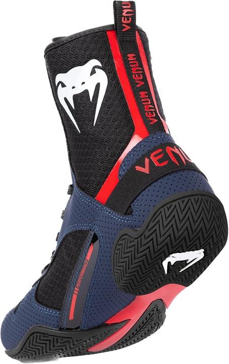 Immagine prodotto Venum Uniseks Elite boksschoenen, marineblauw/zwart/rood, 48 EU, Marineblauw zwart rood, 48 EU (48)