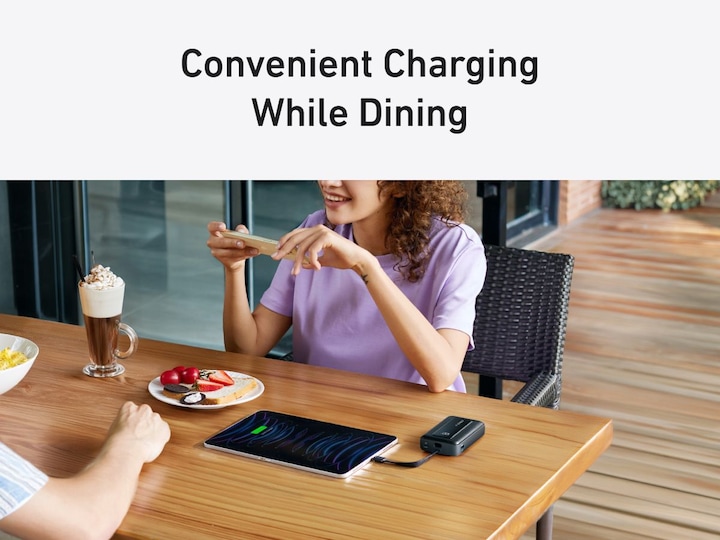 Actual product image Anker Zolo Powerbank 10.000mAh Black (10000 mAh, 30 W)