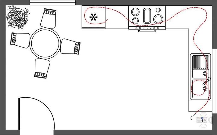 Produktbild Schabus 300450 Wassermelder über Steckdose