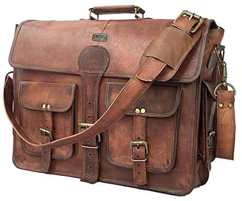 Produktbild Devil Hunter Killer Handgemachte Vintage Leder Messenger-Tasche