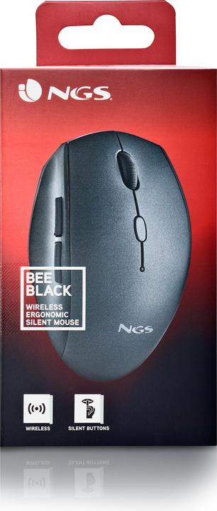Productafbeelding NGS Souris Sans Fil Bee (Noir) (Draadloze)