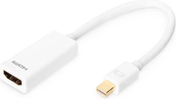 Digitus mini DP à HDMI (HDMI, 15 cm)