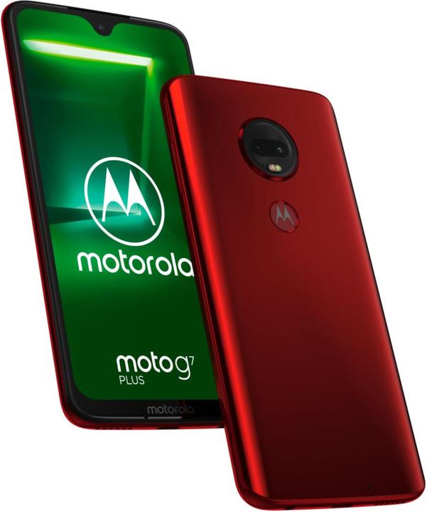 Immagine prodotto Motorola Moto G7 Plus (64 GB, Red, 6.20", Doppia SIM + SD, 4G)