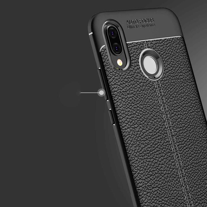 Immagine prodotto Cadorabo Copertura in TPU con struttura in similpelle (Huawei Nova 3E)