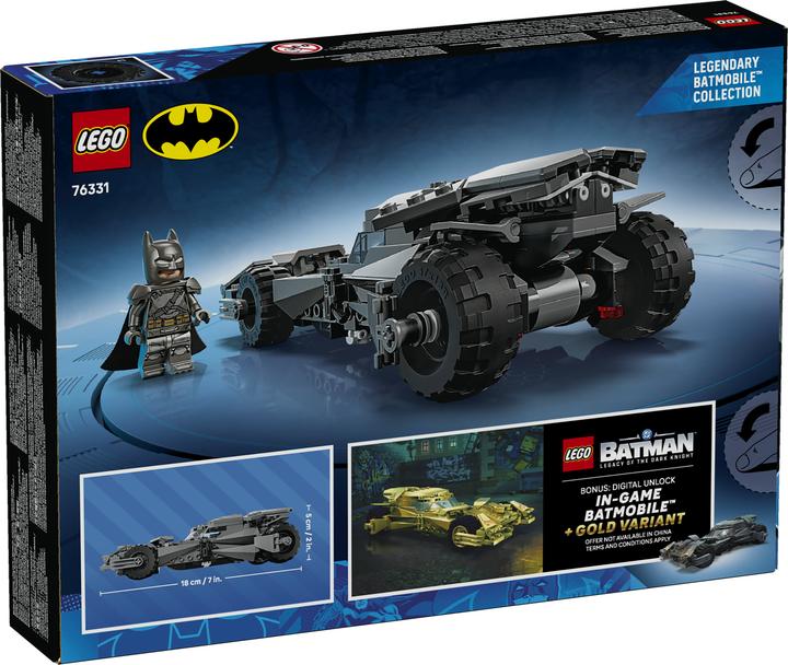Immagine prodotto LEGO Supereroi Batman v Superman: Batmobile (76331, LEGO DC)