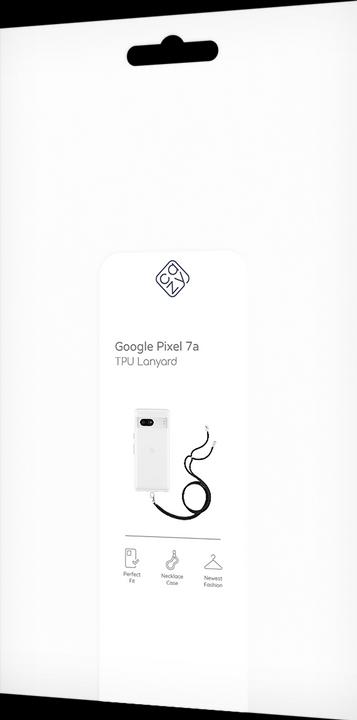 Produktbild Cazy Handykette Hülle Kompatibel mit Google Pixel 7a - Silikon Handyhülle mit Band Necklace Hülle -