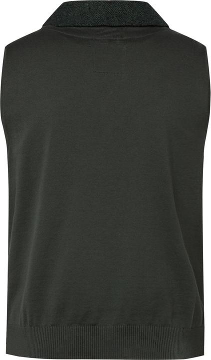 Produktbild JP1880 JP 1880 Tweed-Weste FLEXNAMIC®, Revers, Strickrücken (3XL)