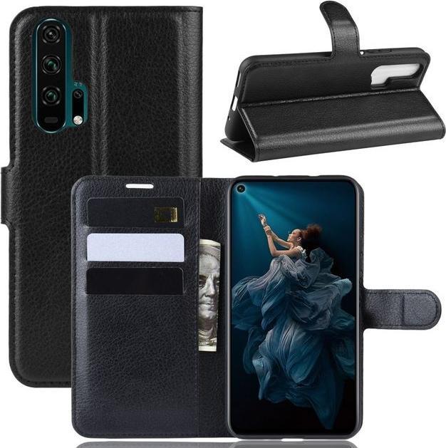 Produktbild MU Classic Litchi Leder Bookcover Series (Honor 20 Pro)