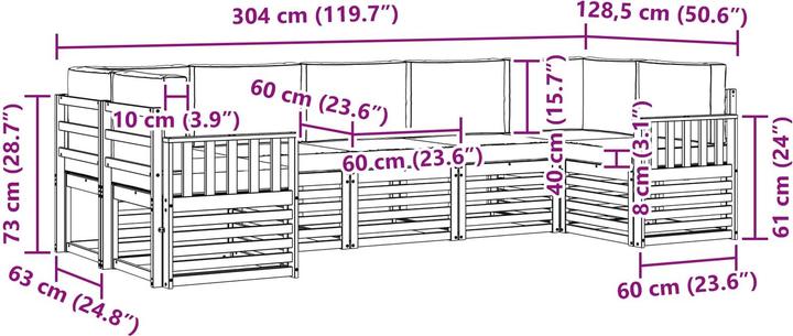 Image du produit vidaXL Outdoor-Sofa