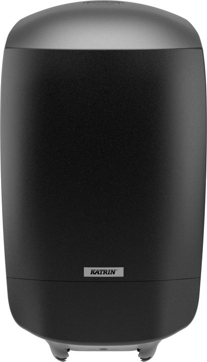 Immagine prodotto Katrin Dispenser di rotoli di asciugamani S con alimentazione centrale, in plastica nera e con funzione di