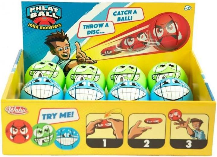Actual product image Goliath Toys Wahu Phlat Ball Mini Monster ass