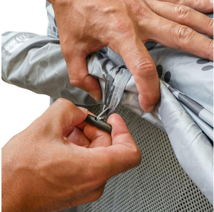 Productafbeelding Pety Overtrek Plus voor box klein, antraciet/zwart