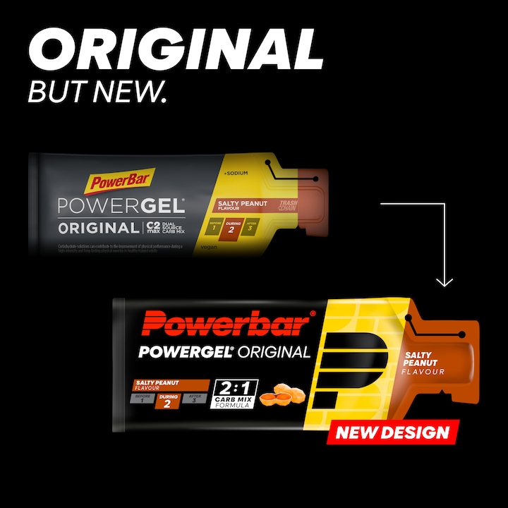 Actual product image Powerbar PowerGel Original (Salty peanut, 24 pcs., 984 g)