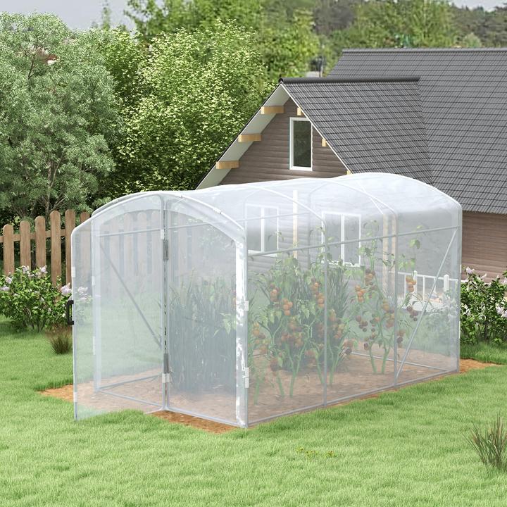 Actual product image Outsunny Tunnel greenhouse