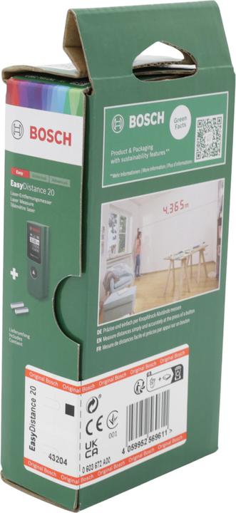 Image du produit Bosch Home & Garden EasyDistance 20 (20 m, 635 nm)