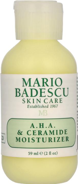 Actual product image Mario Badescu A.H.A. & Ceramide Moisturiser (59 ml)