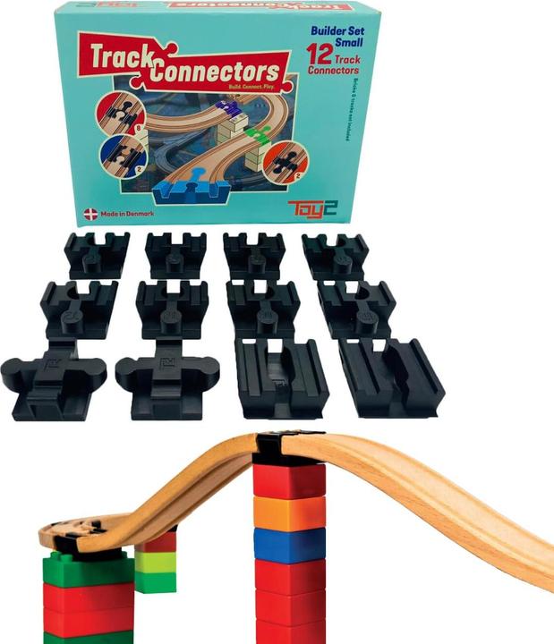 Produktbild Toy2 Track connectors Eisenbahn Builder Set small