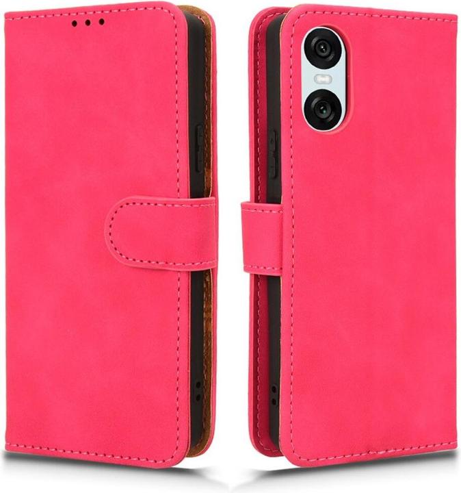 Produktbild Cover-Discount Sony Xperia 10 VI – Wildleder Look Etui im Vintage Design (Sony Xperia 10 VI)