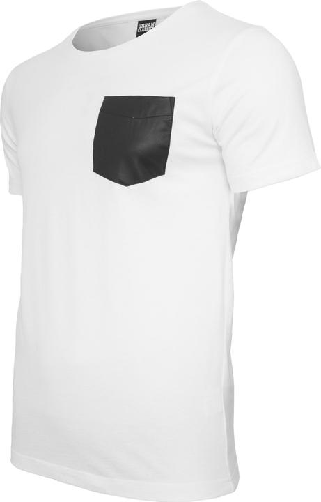 Produktbild Urban Classics Synthetic Leather Pocket Tee (S)