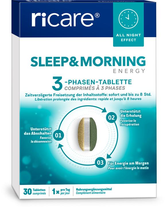 ricare Sleep & Morning Energy (30 Stk., Tabletten, 54 g)