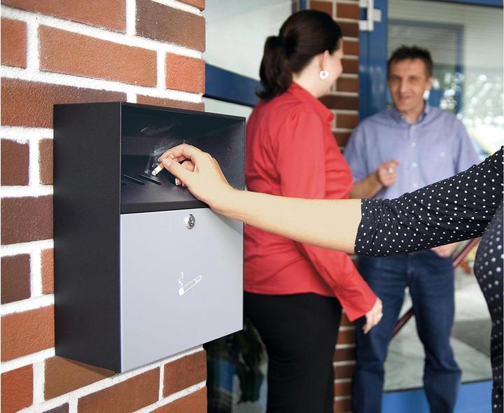 Produktbild Wedo Wandascher mit Wetterschutzdach