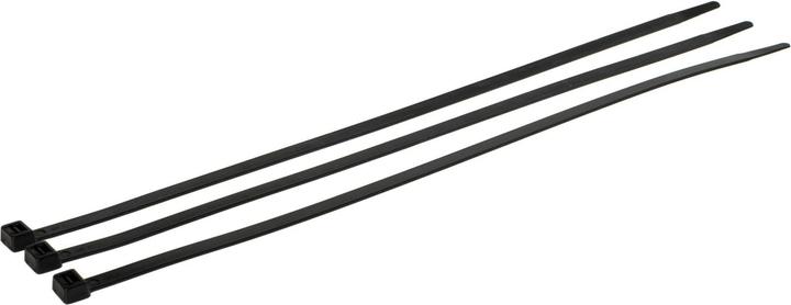 Actual product image VR-Technics Cable tie 430 x 9.0mm, black, 100 pieces (Plastic cable ties, 430 mm, 100 pcs.)