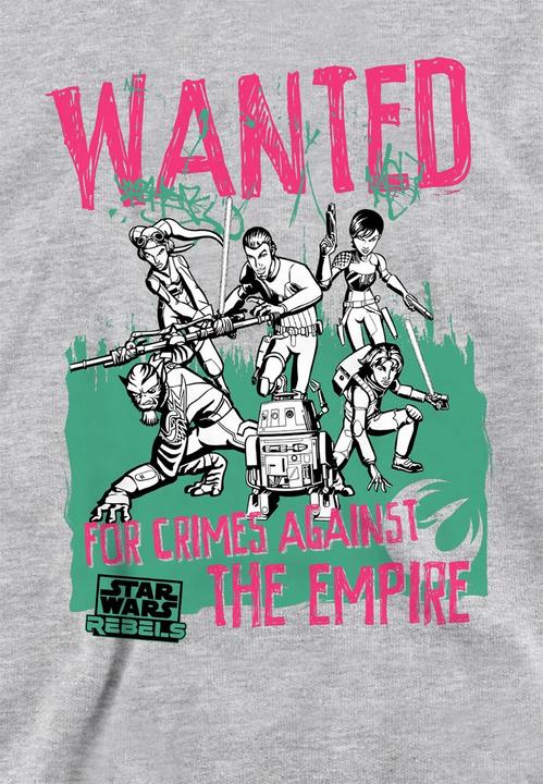 Image du produit Star Wars - Sweat à capuche WANTED REBELS - Enfant (116)