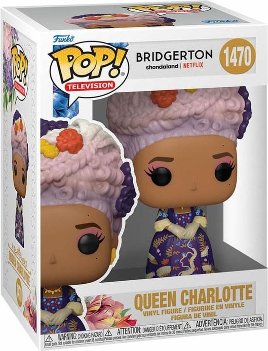 Immagine prodotto Funko Figura in vinile di Bridgerton POP! TV Queen Charlotte 9 cm