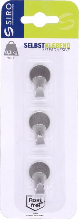 Actual product image Siro Self adhesive hook small