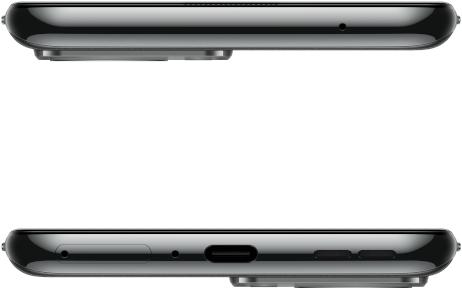 Produktbild OnePlus Nord 2T Grey Shadow, 6,43 Zoll, AMOLED (256 GB, Gray shadow, 6.43", Dual SIM, 5G)