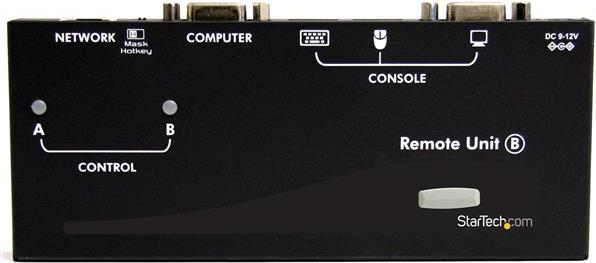 Actual product image StarTech USB VGA KVM extension up to 300m - KVM extender over Cat5 UTP network cable