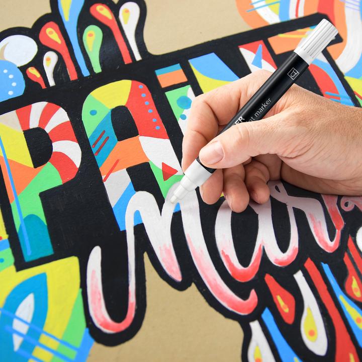 Immagine prodotto Staedtler Pennarello acrilico Lumocolor, confezione da 5 pezzi (5x)