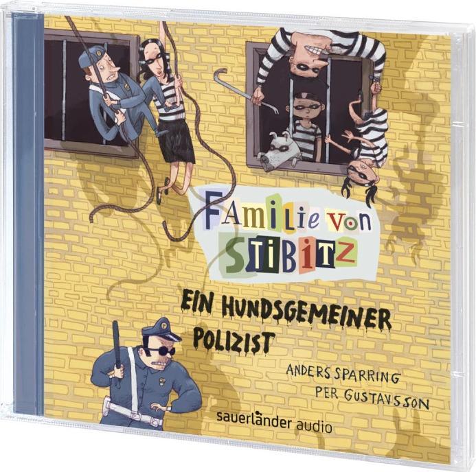 Actual product image Family von Stibitz - A dog-eared policeman (Different sparring, Dietmar Bear, Friederike Buchinger, Per Gustavsson, German)