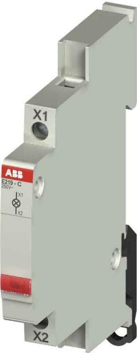 Image du produit ABB E219-C220DC Voyant lumineux rouge avec LED 60- 2CCA703406R0001