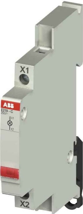 ABB E219-C220DC Voyant lumineux rouge avec LED 60- 2CCA703406R0001