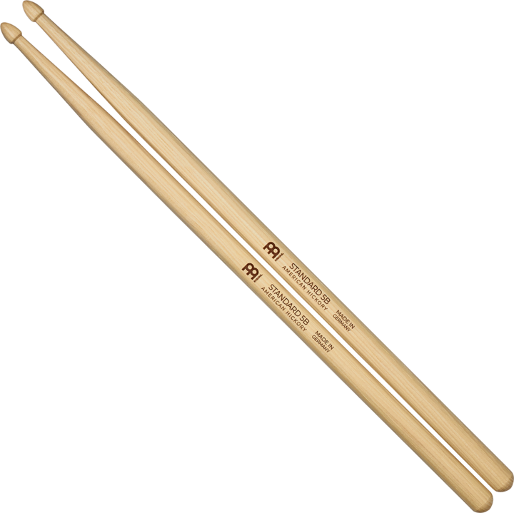 Image du produit Meinl Baguette de batterie standard Hickory 5B (Pilons)