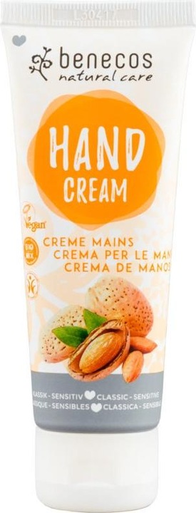Actual product image Benecos Hand Cream Classic-Sensitive (75 ml)