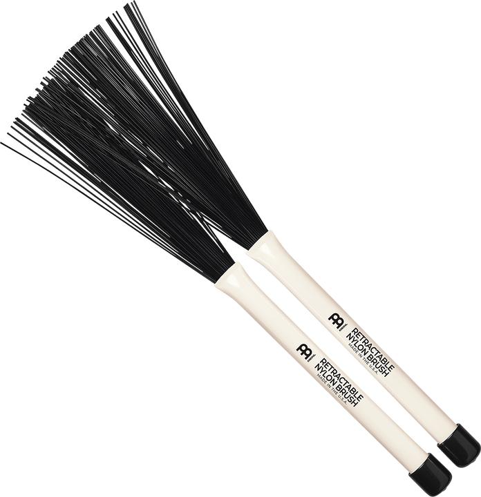 Actual product image Meinl Retractable Nylon Wire Brush Jazz Broom (Drum set)