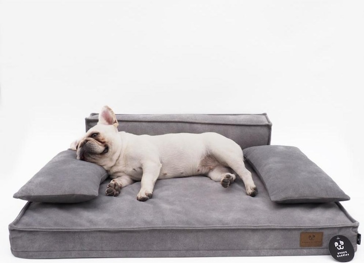 Produktbild Peppy buddies Relax Lounge bed 90x70cm, Grey - (697271866756) (Hund)