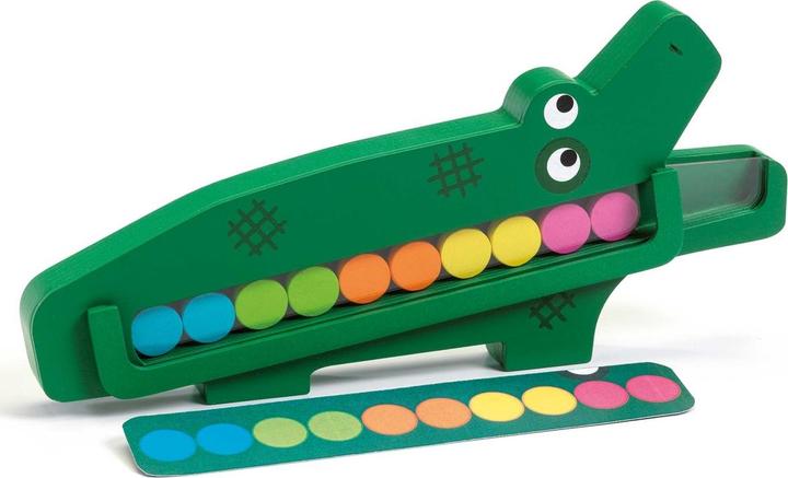 Actual product image Djeco Crococroc (German, French, Italian, English)