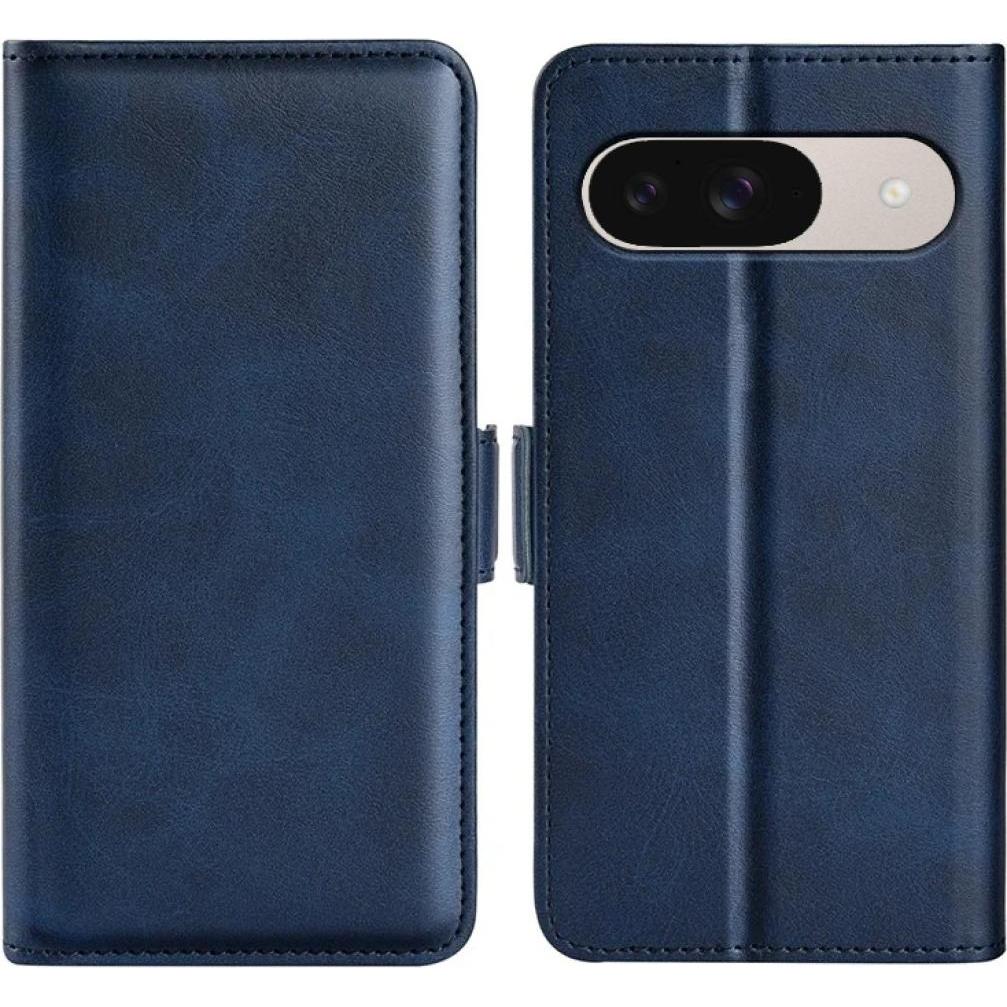 Thumbnail - Screenguard CardLounge Google Pixel 9 Leder Hülle (Google Pixel 9), Smartphone Hülle, Blau