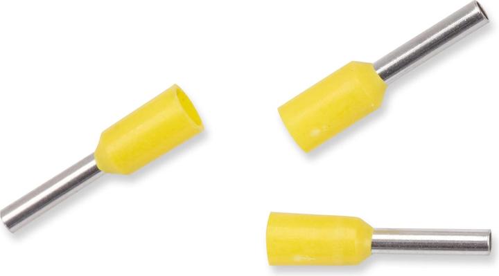 Produktbild Eneroid Aderendhülsen 1,00 mm², Länge 8 mm, gelb, 50 Stück