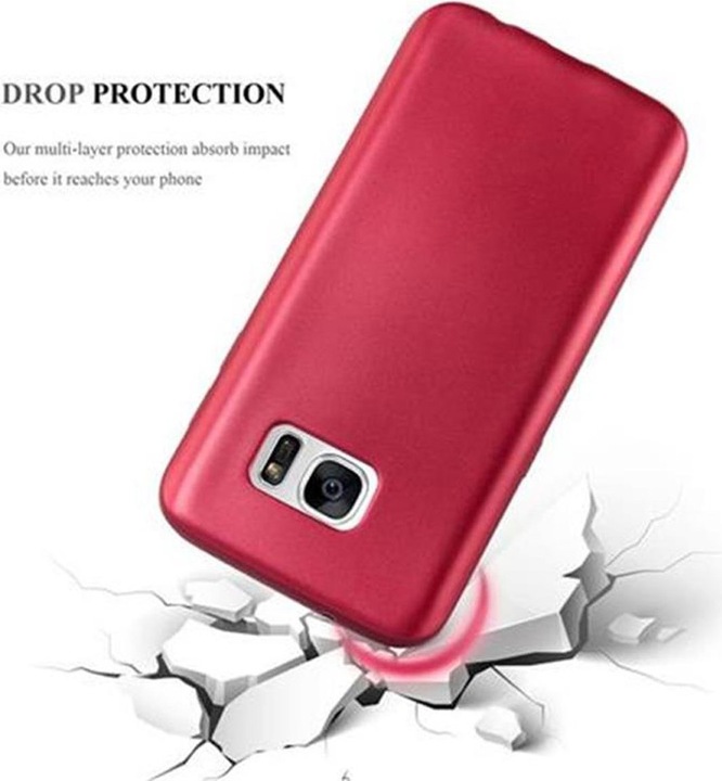 Produktbild Cadorabo TPU Matt Metallic Cover (Samsung Galaxy S7)