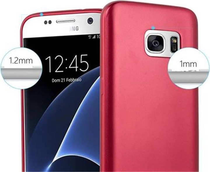 Produktbild Cadorabo TPU Matt Metallic Cover (Samsung Galaxy S7)