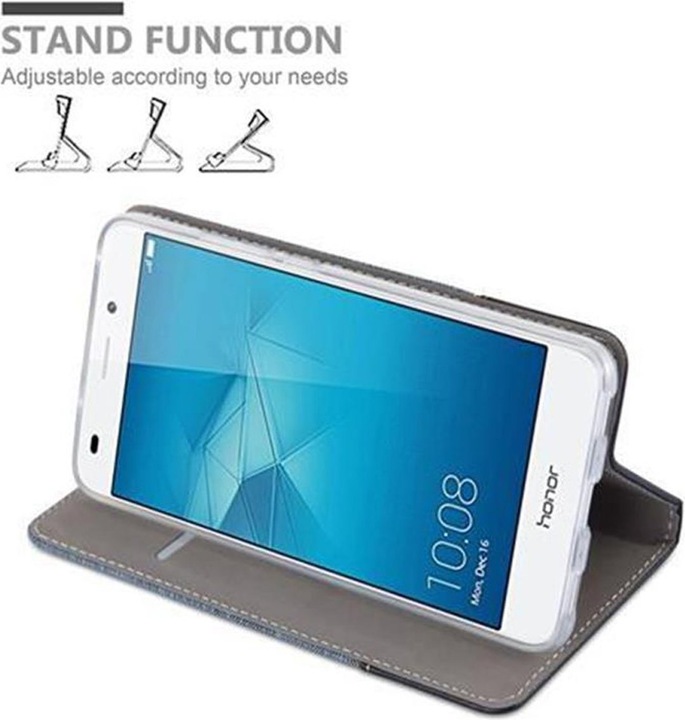 Produktbild Cadorabo Book Jeans Optik Cover (Honor 5C)