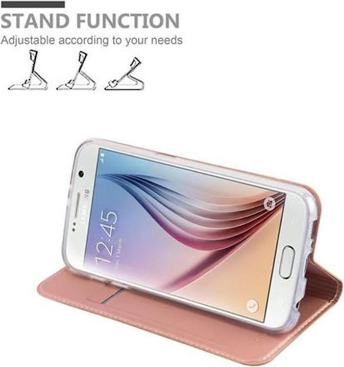 Produktbild Cadorabo Book Classy Style Cover (Samsung Galaxy S6)