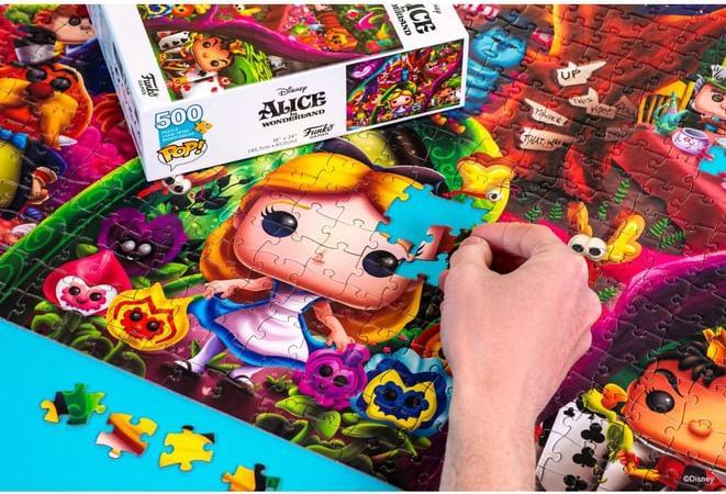 Produktbild Funko DISNEY - Alice au Pays des Merveilles - POP Puzzles (500 Teile)