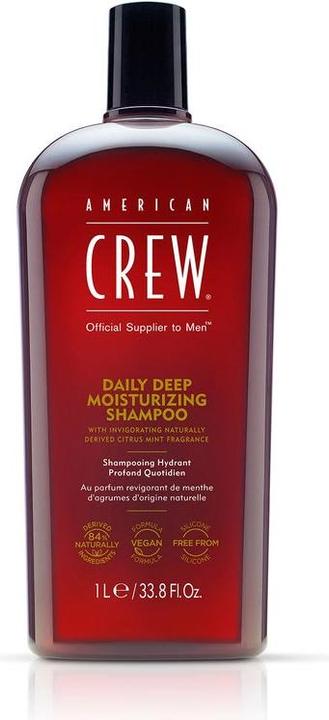 Produktbild American Crew Daily Deep Moisturizing (1000 ml, Flüssiges Shampoo)