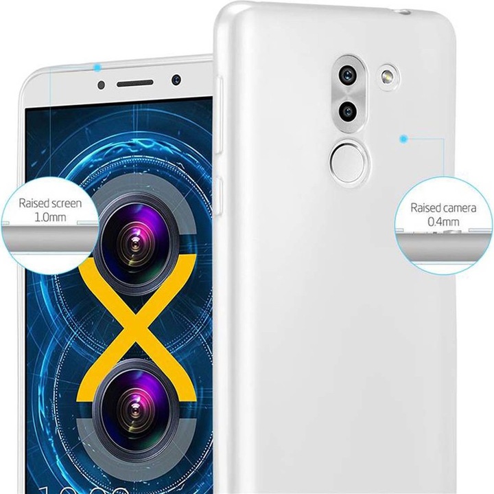 Produktbild Cadorabo TPU Matt Metallic Cover (Honor 6X, Huawei Mate 9 Lite)