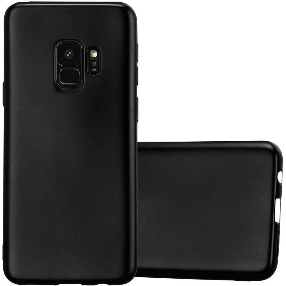 Thumbnail - Cadorabo TPU Matt Metallic Cover (Samsung Galaxy S9+), Smartphone Hülle, Schwarz
